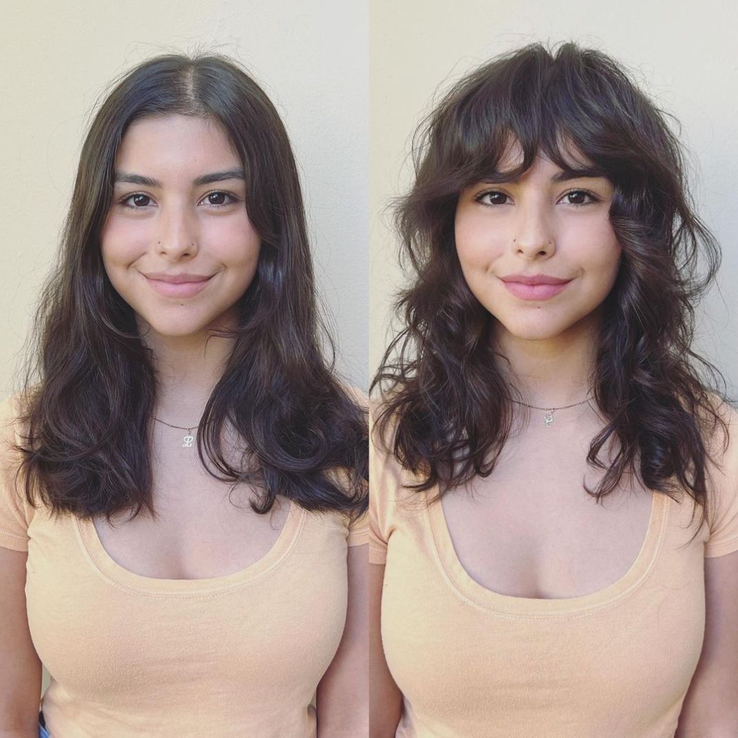 40 Flattering Bangs for Round Faces – The Right Hairstyles