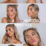 8 EASY HEATLESS HAIRSTYLES FOR BACK TO SCHOOL!! *quick & simple* | Samantha Nicole – YouTube