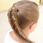 How to do a Boxed Fishtail Braid by Erin Balogh