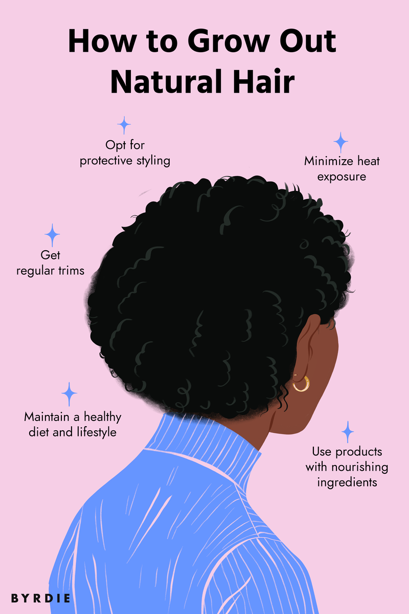 Here’s How to Grow Your Natural Hair Fast, According to a Celeb Stylist