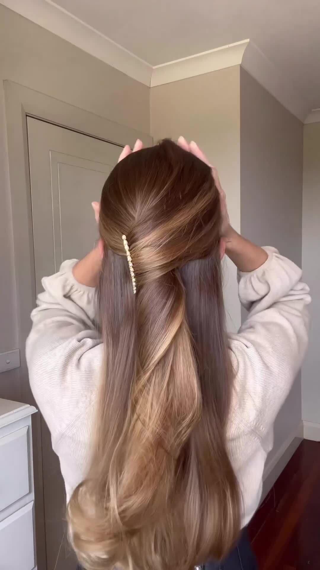 Beautiful hairstyle