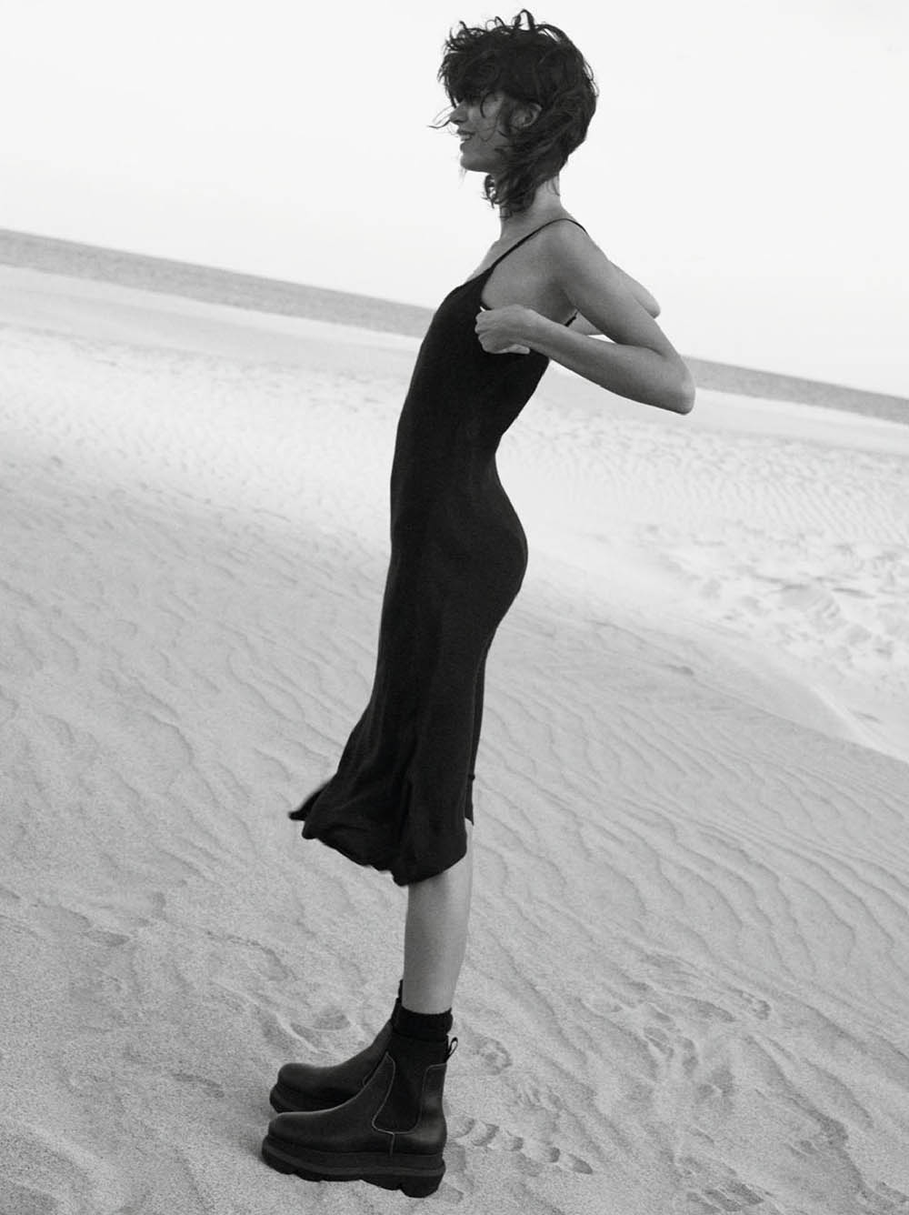 Mica Arganaraz by Karim Sadli for Vogue Paris March 2020 – Fashion Editorials – Minimal. / Visual.