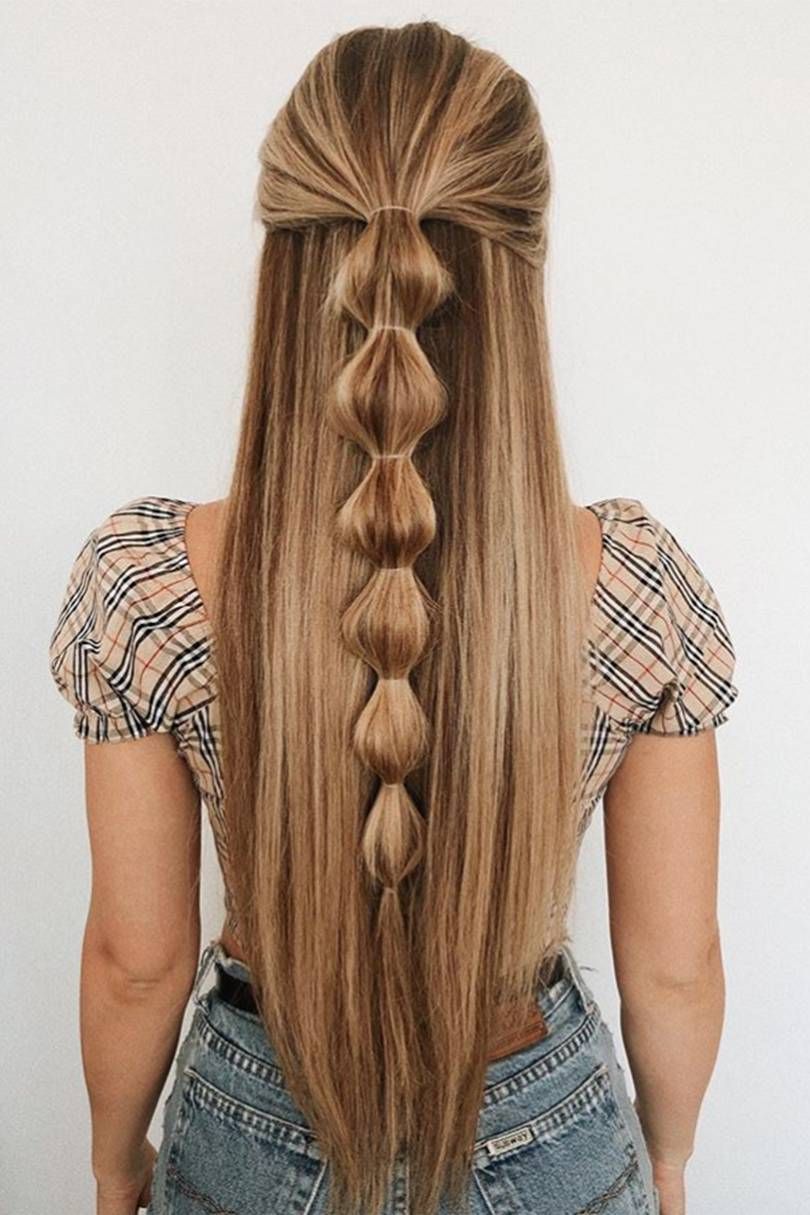 These loose hairstyles are ideal if you like wearing your hair down, but want to jazz it up a bit