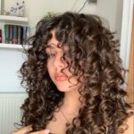 shiny healthy curly & wavy hair